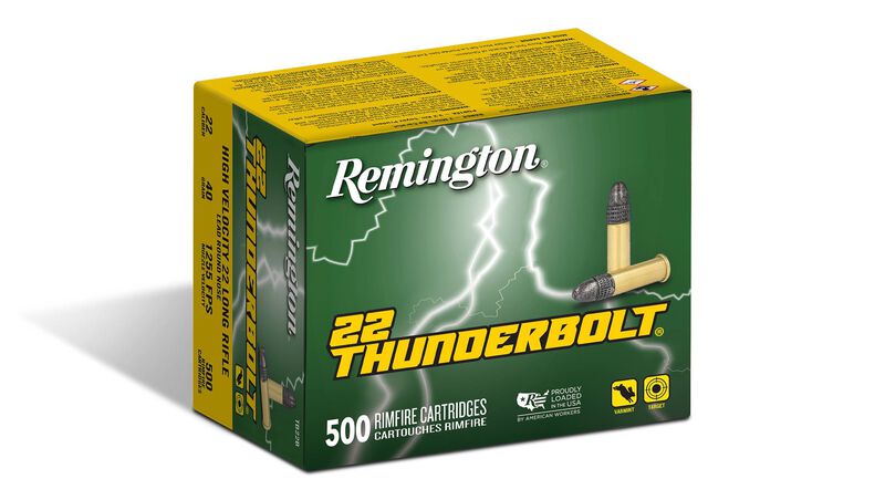 22 Thunderbolt&reg;, 22 LR, 40 Grain, Lead Round Nose, 1255 fps